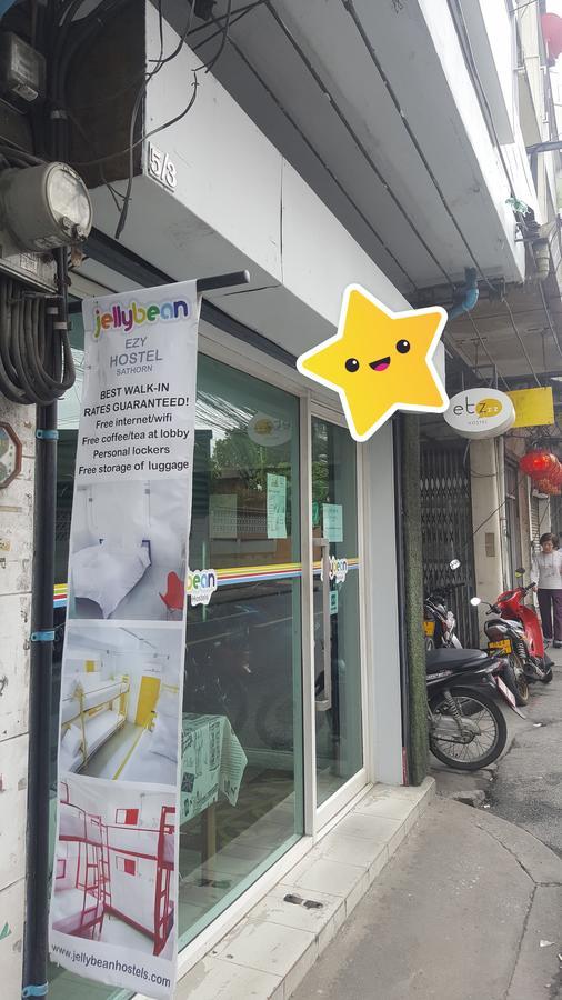 Jellybean Ezy Hostel Sathorn Bangkok Exterior foto